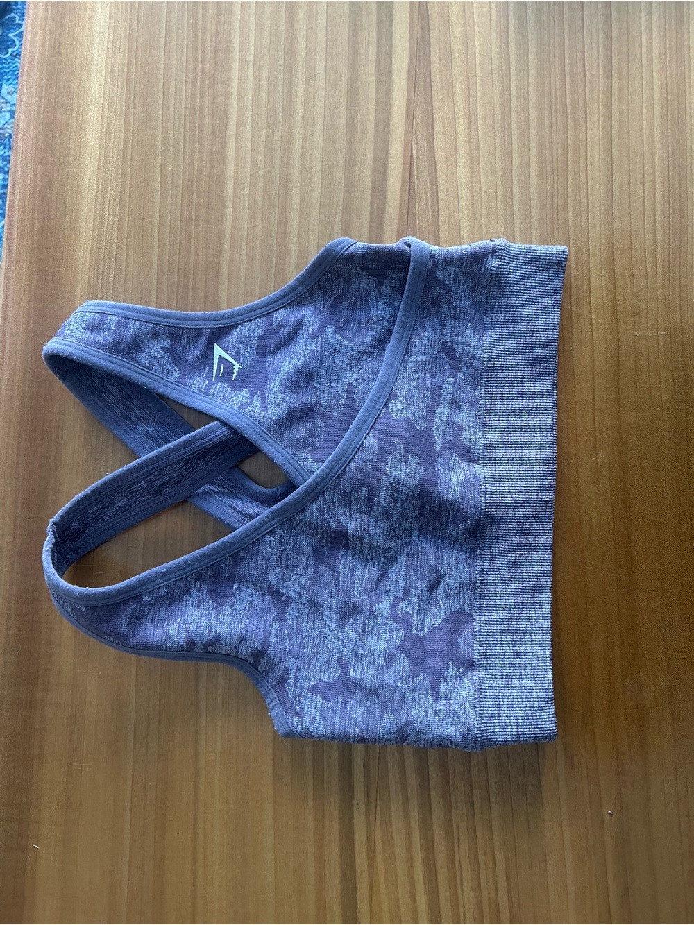 Gymshark Lavender Purple Seamless Crossback Sports Bra